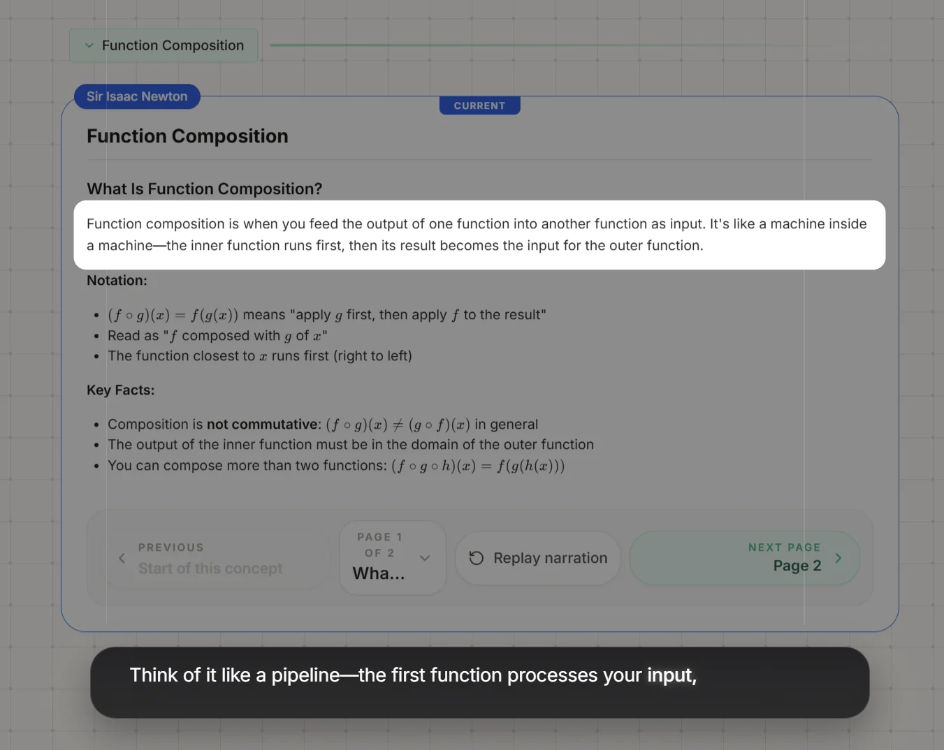 Grassroot learning interface